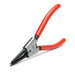 CRESCENT PLIER, 7", SNAP RING, STRAIGHT EXTERNAL - 7SESRDG