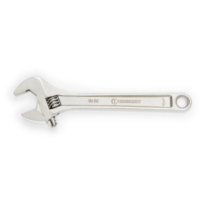 CRESCENT ADJ WRENCH, 10", CHROME, BOXED - AC210BK