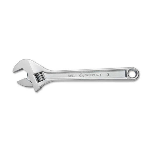 CRESCENT ADJ WRENCH, 12", CHROME - AC212VS