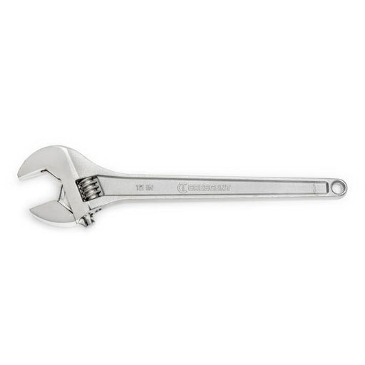 CRESCENT ADJ WRENCH, 15", CHROME, TAPERED - AC215VS