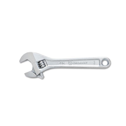 CRESCENT ADJ WRENCH, 4", CHROME - AC24VS