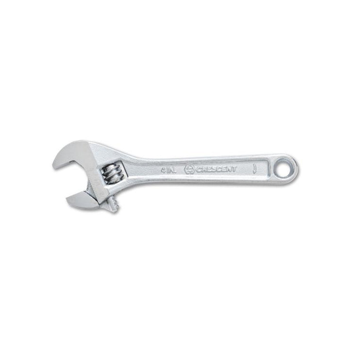 CRESCENT ADJ WRENCH, 4", CHROME - AC24VS