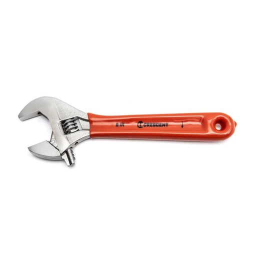 CRESCENT ADJ WRENCH, 6", CHROME, CUSH GRP - AC26CVS