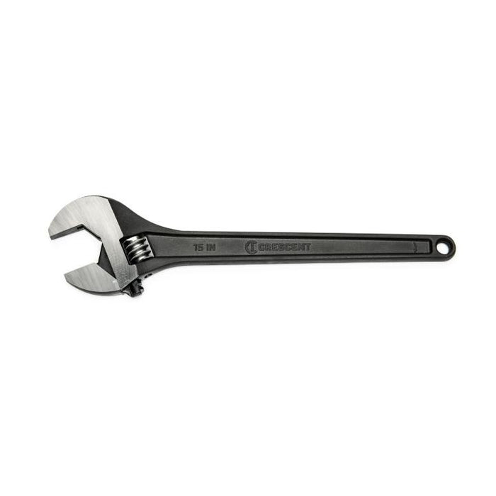 CRESCENT ADJ WRENCH, 15", BLACK, TAPERED, BOXED - AT215BK