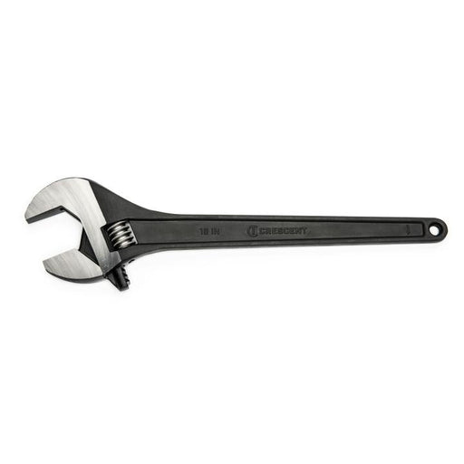 CRESCENT ADJ WRENCH, 18", BLACK TAPERED, BOXED - AT218BK