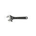 CRESCENT ADJ WRENCH, 6", BLACK, BAGGED - AT26BK