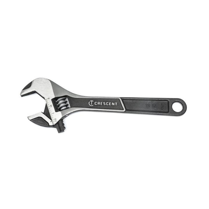 CRESCENT ADJ WRENCH, 10", WIDE JAW - ATWJ210VS