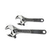 CRESCENT ADJ WRENCH SET, 6" 10", WIDE JAW - ATWJ2610VS