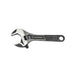 CRESCENT ADJ WRENCH, 6", WIDE JAW - ATWJ26VS
