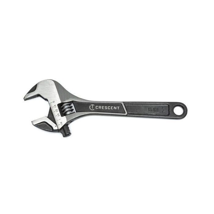 CRESCENT ADJ WRENCH, 8", WIDE JAW - ATWJ28VS