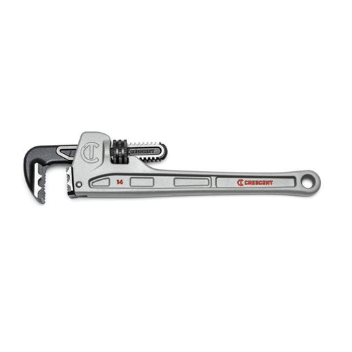 CRESCENT PIPE WRENCH, 14", ALUMINUM, K9 - CAPW14