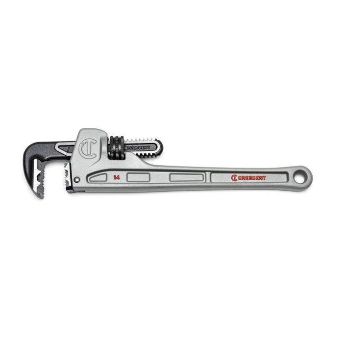 CRESCENT PIPE WRENCH, 14", ALUMINUM, K9 - CAPW14