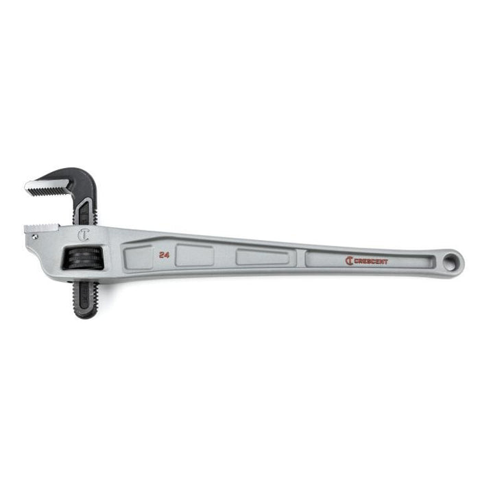 CRESCENT PIPE WRENCH, 24", ALUMINUM, OFFSET - CAPW24F