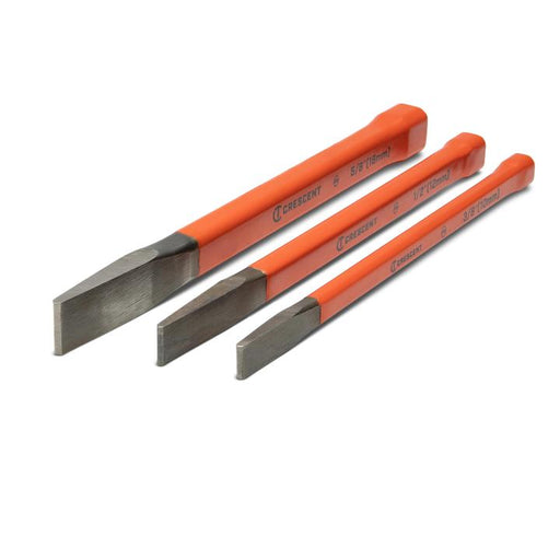 CRESCENT COLD CHISEL SET - 3PC - CCOCHS3