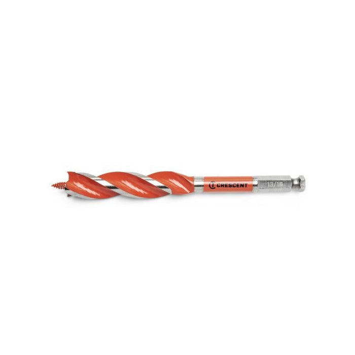 CRESCENT SOLID AUGER DRILL BIT, 7.5", 13/16" - CDAG-7539