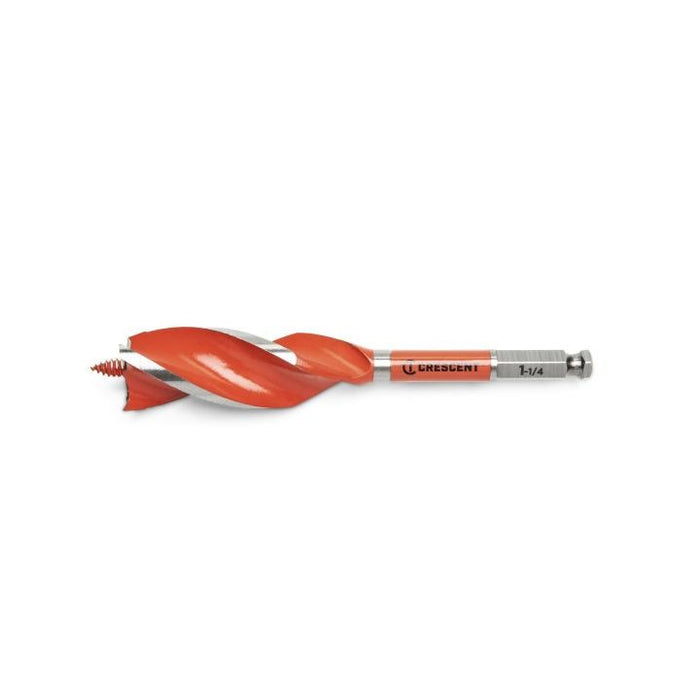 CRESCENT SOLID AUGER DRILL BIT, 7.5", 1 1/4" - CDAG-7549