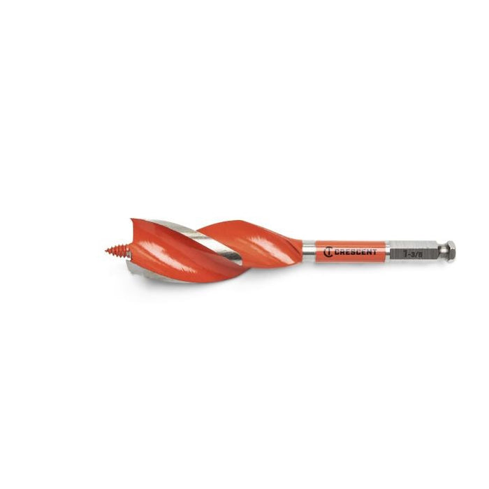 CRESCENT SOLID AUGER DRILL BIT, 7.5", 1 3/8" - CDAG-7551