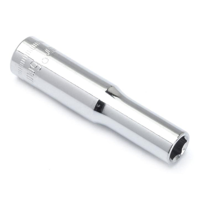 CRESCENT DEEP SOCKET,1/4" DRIVE,6MM,6PT - CDDS13N