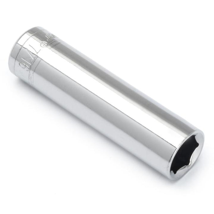 CRESCENT DEEP SOCKET,3/8" DRIVE,7/16",6PT - CDDS26N