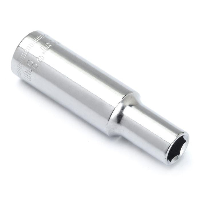 CRESCENT DEEP SOCKET,3/8" DRIVE,8MM,6PT - CDDS38N