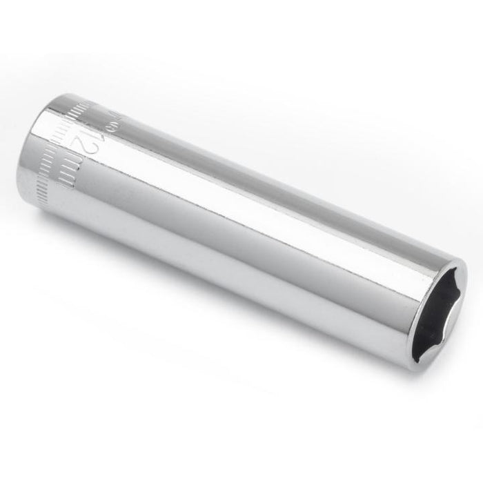 CRESCENT DEEP SOCKET,3/8" DRIVE,12MM,6PT - CDDS42N