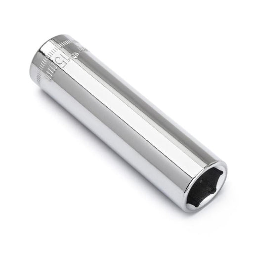 CRESCENT DEEP SOCKET,1/2" DRIVE,15MM,6PT - CDDS74N