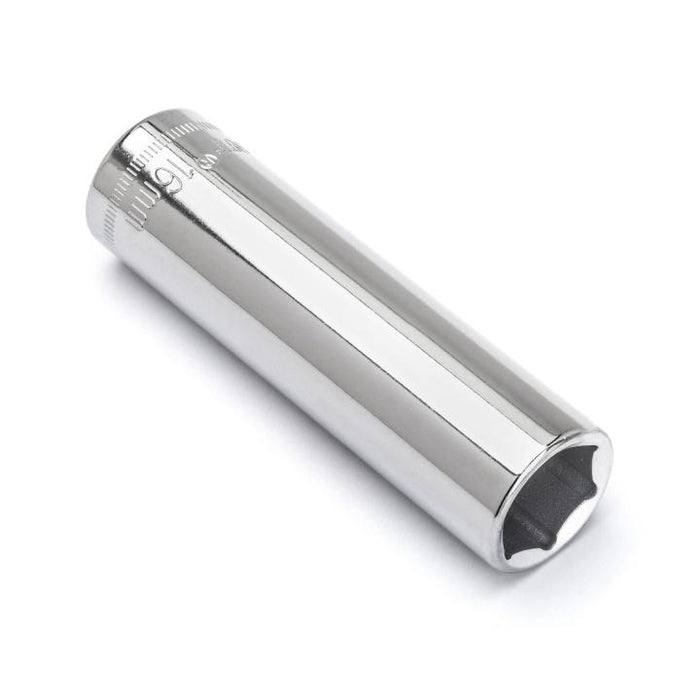 CRESCENT DEEP SOCKET,1/2" DRIVE,16MM,6PT - CDDS75N