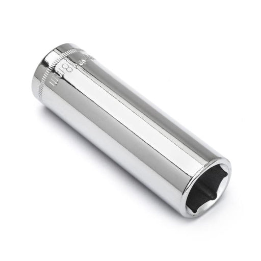 CRESCENT DEEP SOCKET,1/2" DRIVE,18MM,6PT - CDDS77N