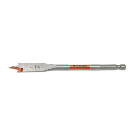 CRESCENT FLAT SPADE DRILL BIT,6",1/2" - CDFP-629