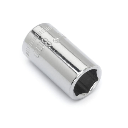 CRESCENT SOCKET,1/4" DRIVE,8MM,6PT - CDS15N