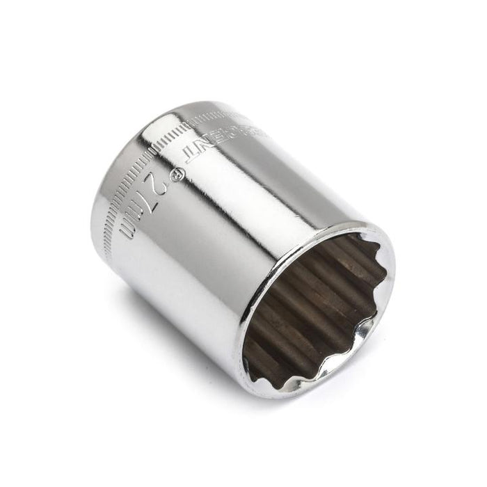 CRESCENT SOCKET,1/2" DRIVE,27MM,12PT - CDS87N