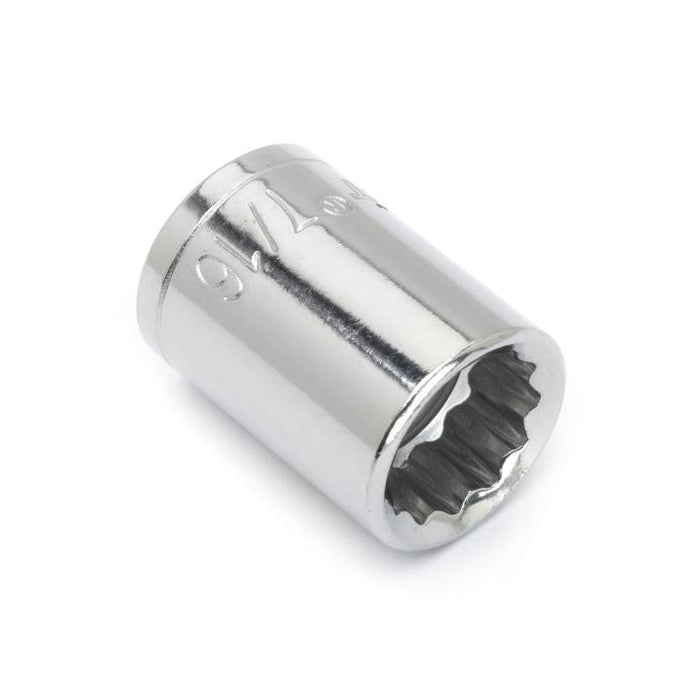 CRESCENT SOCKET,3/8" DRIVE,7/16",12PT - CDS26N
