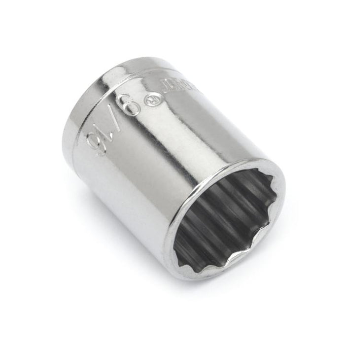 CRESCENT SOCKET,3/8" DRIVE,9/16",12PT - CDS28N