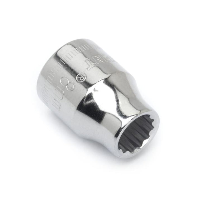 CRESCENT SOCKET,3/8" DRIVE,8MM,12PT - CDS38N