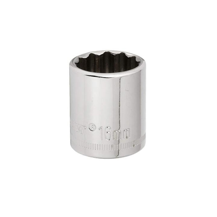 CRESCENT SOCKET,3/8" DRIVE,16MM,12PT - CDS46N