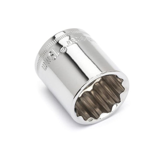 CRESCENT SOCKET,3/8" DRIVE,19MM,12PT - CDS49N