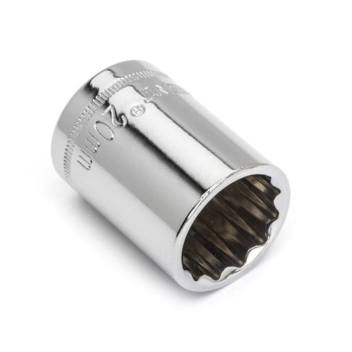 CRESCENT SOCKET,1/2" DRIVE,20MM,12PT - CDS80N
