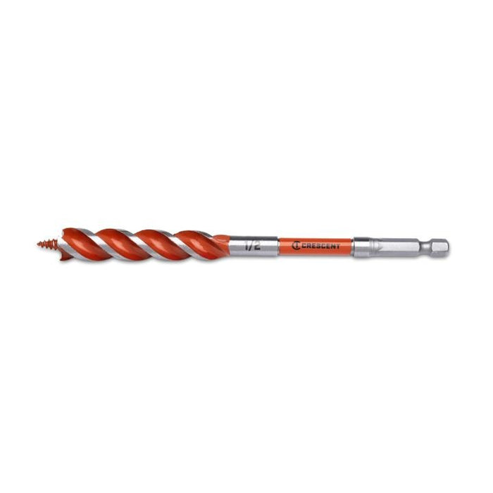 CRESCENT HIGH SPEED AUGER DRILL BIT, 6", 1/2" - CDSA-629