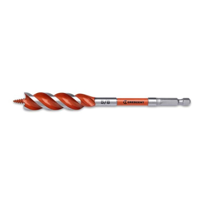 CRESCENT HIGH SPEED AUGER DRILL BIT, 6", 5/8" - CDSA-633