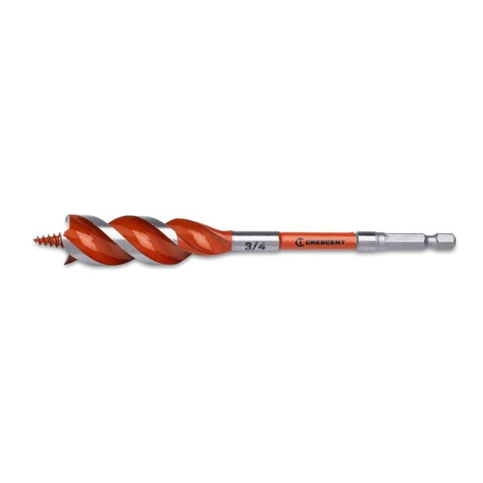 CRESCENT HIGH SPEED AUGER DRILL BIT, 6", 3/4" - CDSA-637
