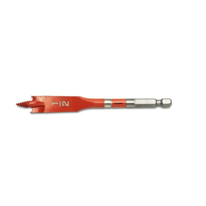 CRESCENT SCREW POINT SPADE DRILL BIT,4",1/2" - CDSP-429