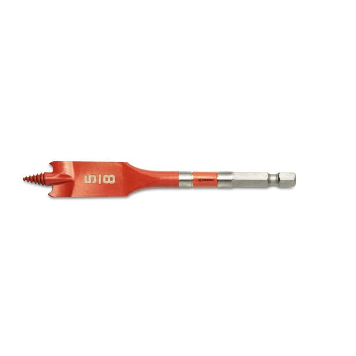 CRESCENT SCREW POINT SPADE DRILL BIT,4",5/8" - CDSP-433