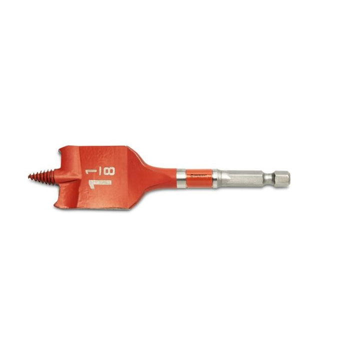 CRESCENT SCREW POINT SPADE DRILL BIT,4",1-1/8" - CDSP-447