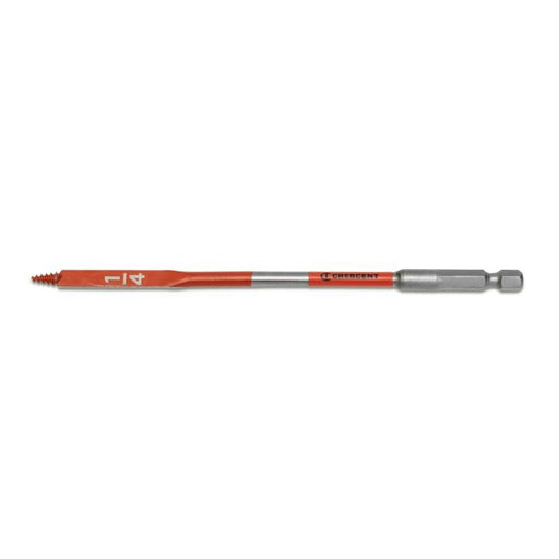 CRESCENT SCREW POINT PADDLE DRILL BIT, 6", 1/4" - CDSP-613