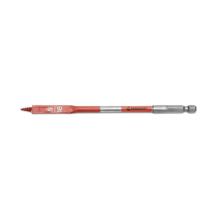 CRESCENT SCREW POINT PADDLE DRILL BIT, 6", 5/16" - CDSP-617