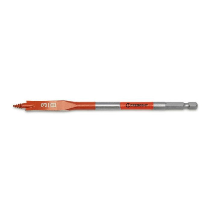 CRESCENT SCREW POINT PADDLE DRILL BIT, 6", 3/8" - CDSP-621