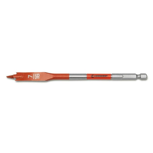 CRESCENT SCREW POINT PADDLE DRILL BIT, 6", 7/16" - CDSP-625