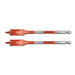 CRESCENT 2PC SCREW POINT PADDLE DRILL BIT,6",5/8" - CDSP-633-2
