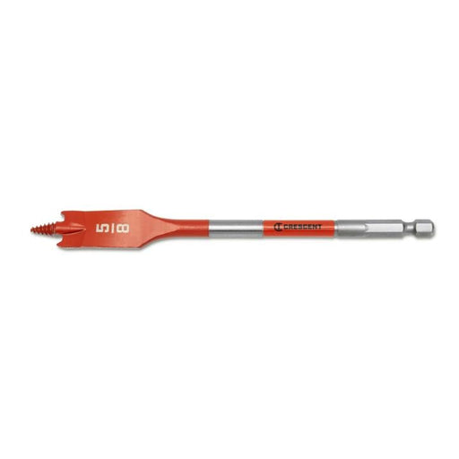 CRESCENT SCREW POINT PADDLE DRILL BIT, 6", 5/8" - CDSP-633