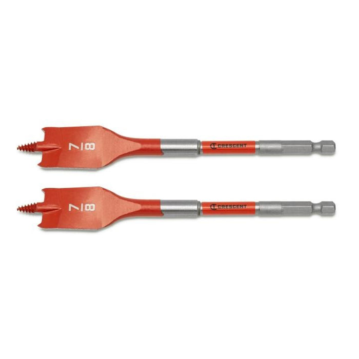 CRESCENT 2PC SCREW POINT PADDLE DRILL BIT,6",7/8" - CDSP-641-2